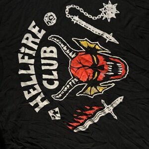 Black Hellfire Club Graphic T-Shirt